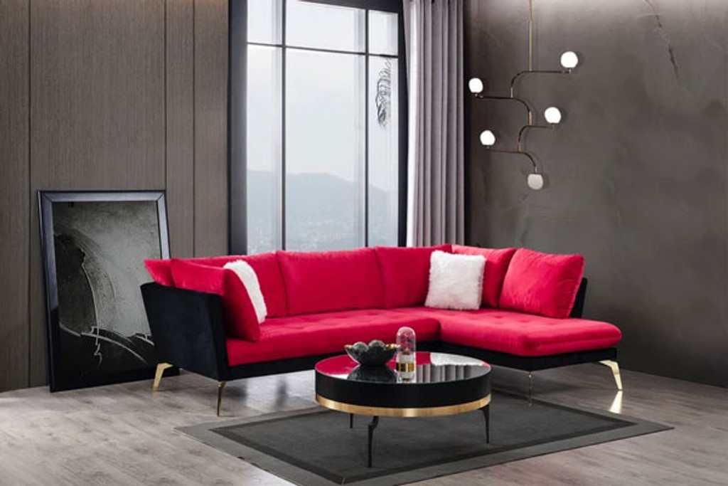 Nicola Red-Black RAF Sectional