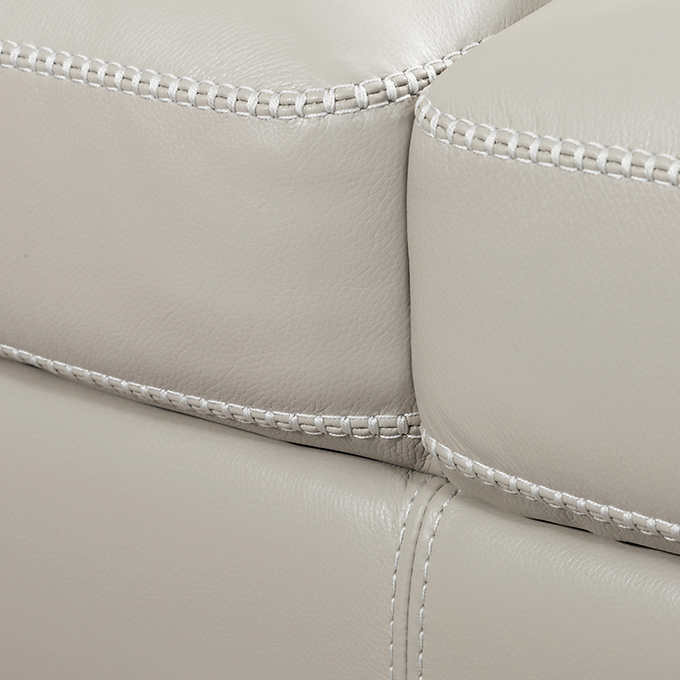 TOP GRAIN Leather Sectional KM Home Furniture & Mattress