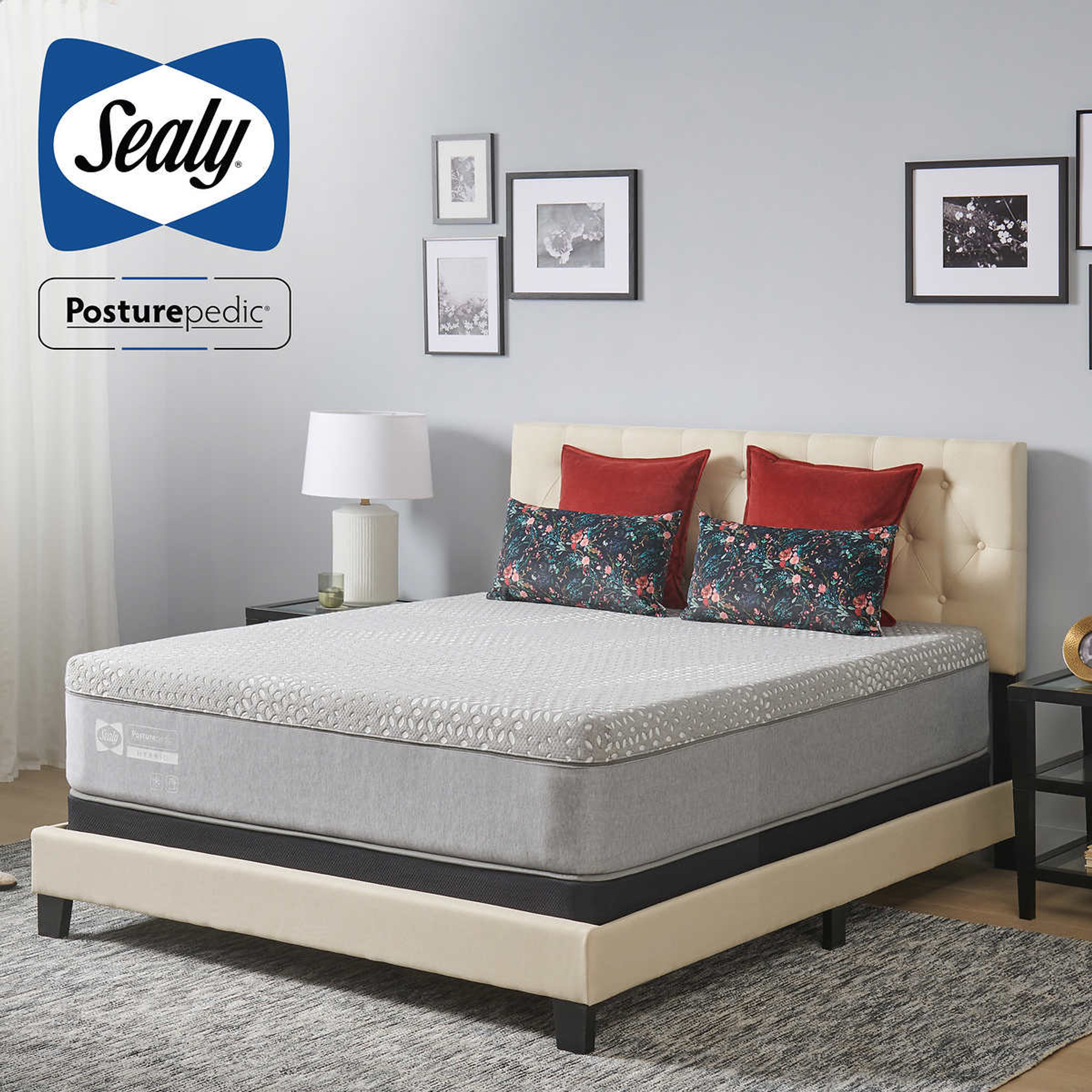 sealy posturepedic queen mattress and box spring