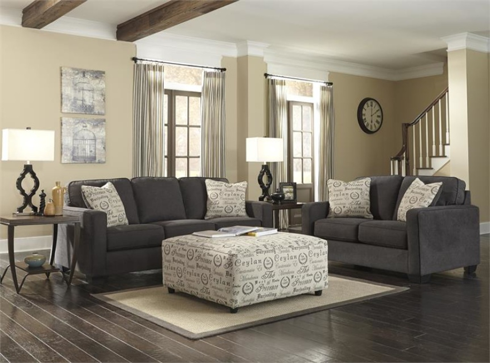 couch and ottoman set couch and ottoman set