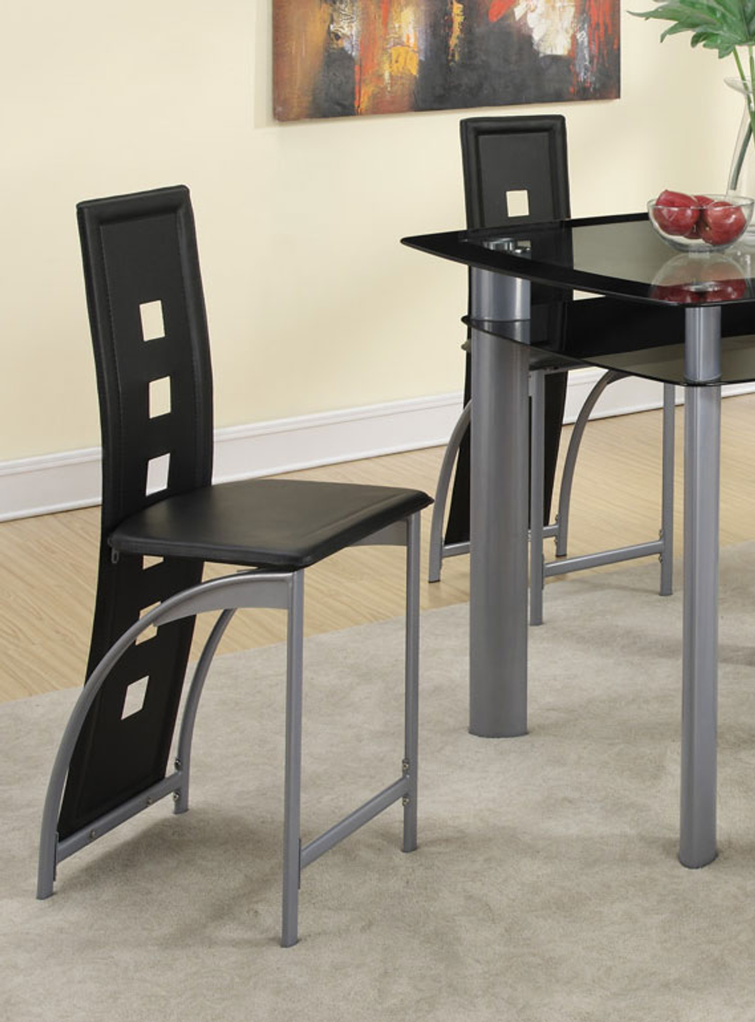 counter high folding chairs