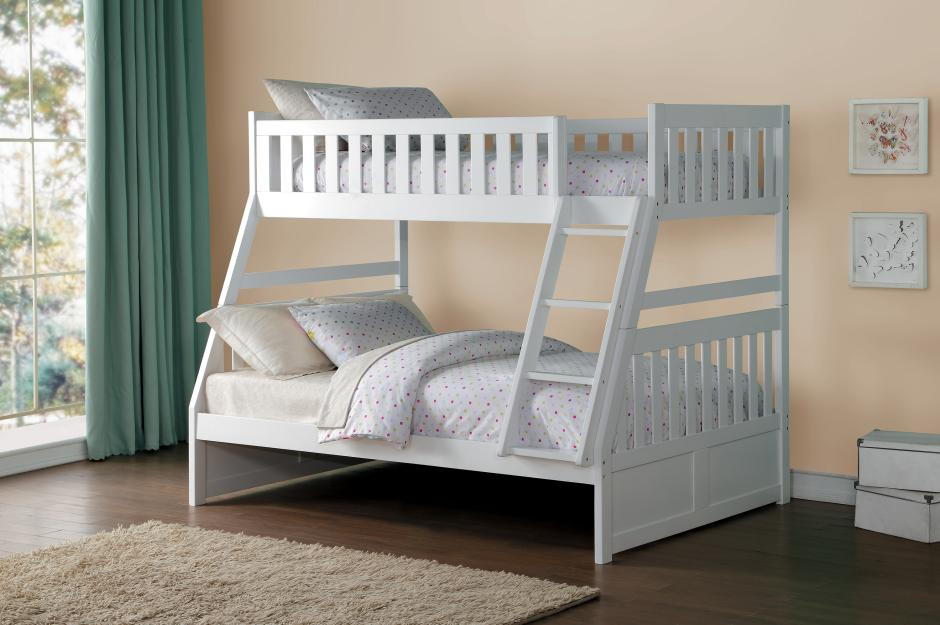 1 twin bunk bed