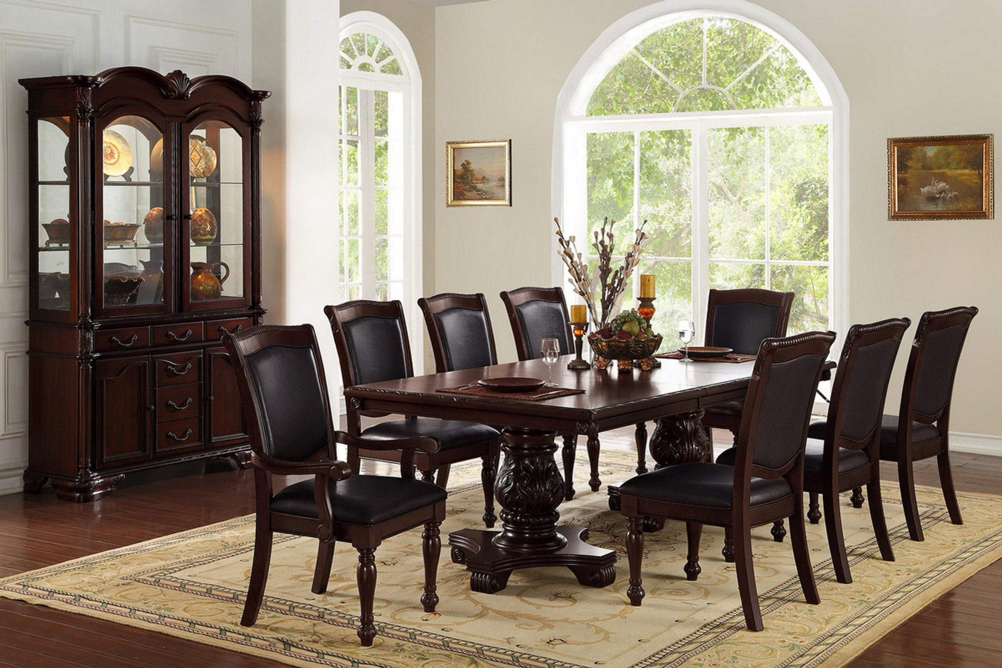 cherry dining room chairs