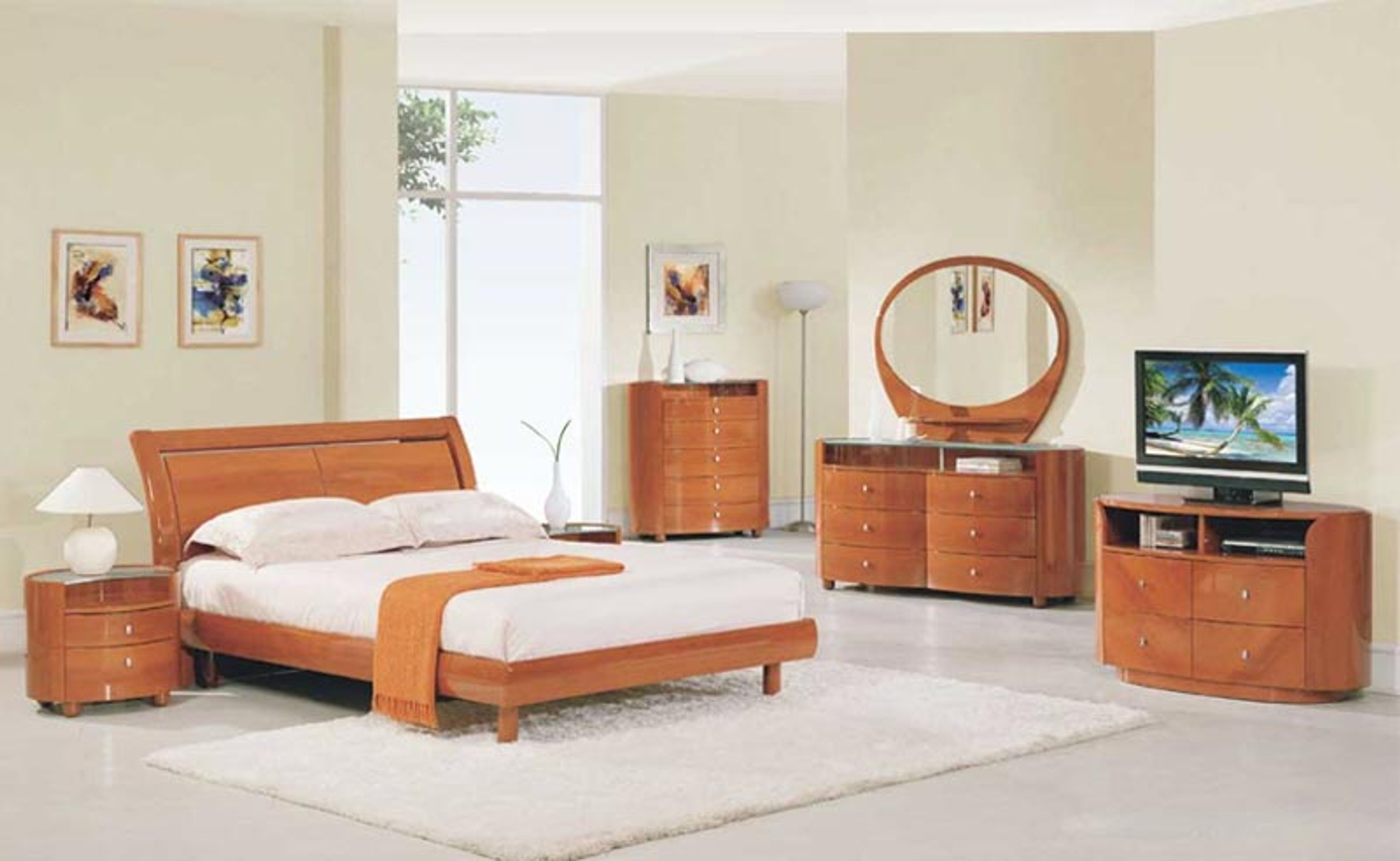 cosmo platform bedroom furniture set