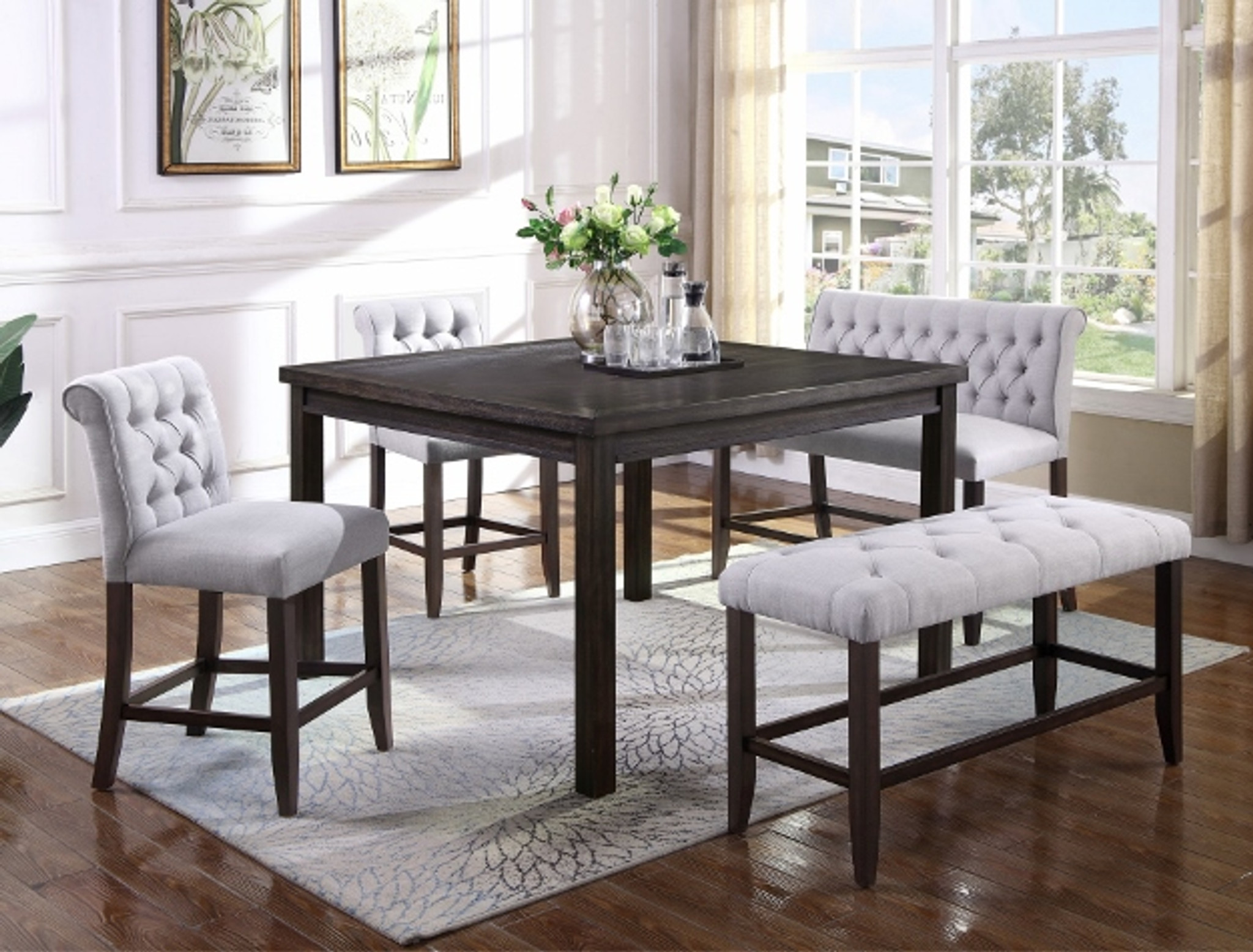 2622t 5454 5 Pcs Palmer Counter Height Table Set Collection By