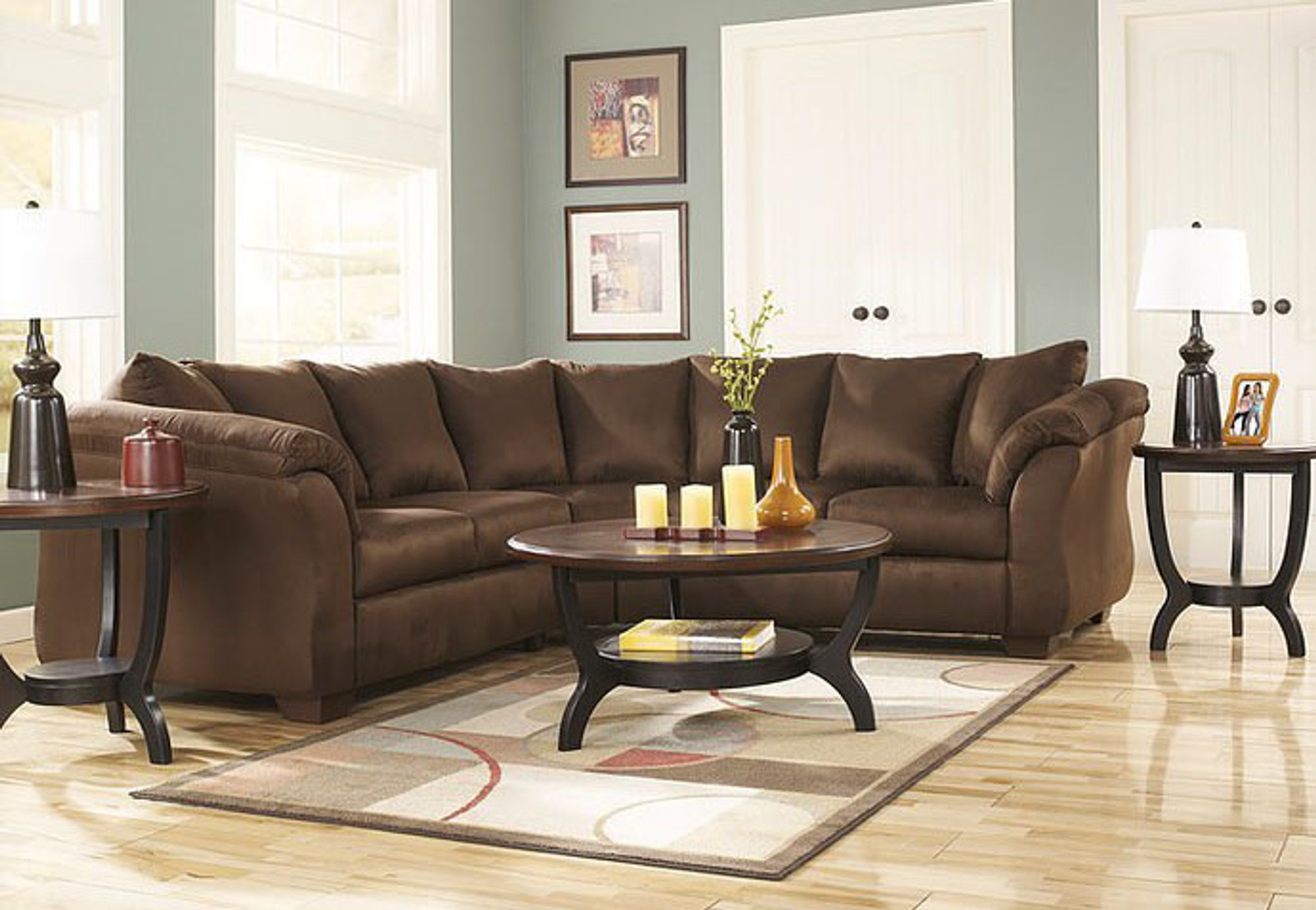 75004 55 56 Darcy Cafe Collection Sectional Set Collection By