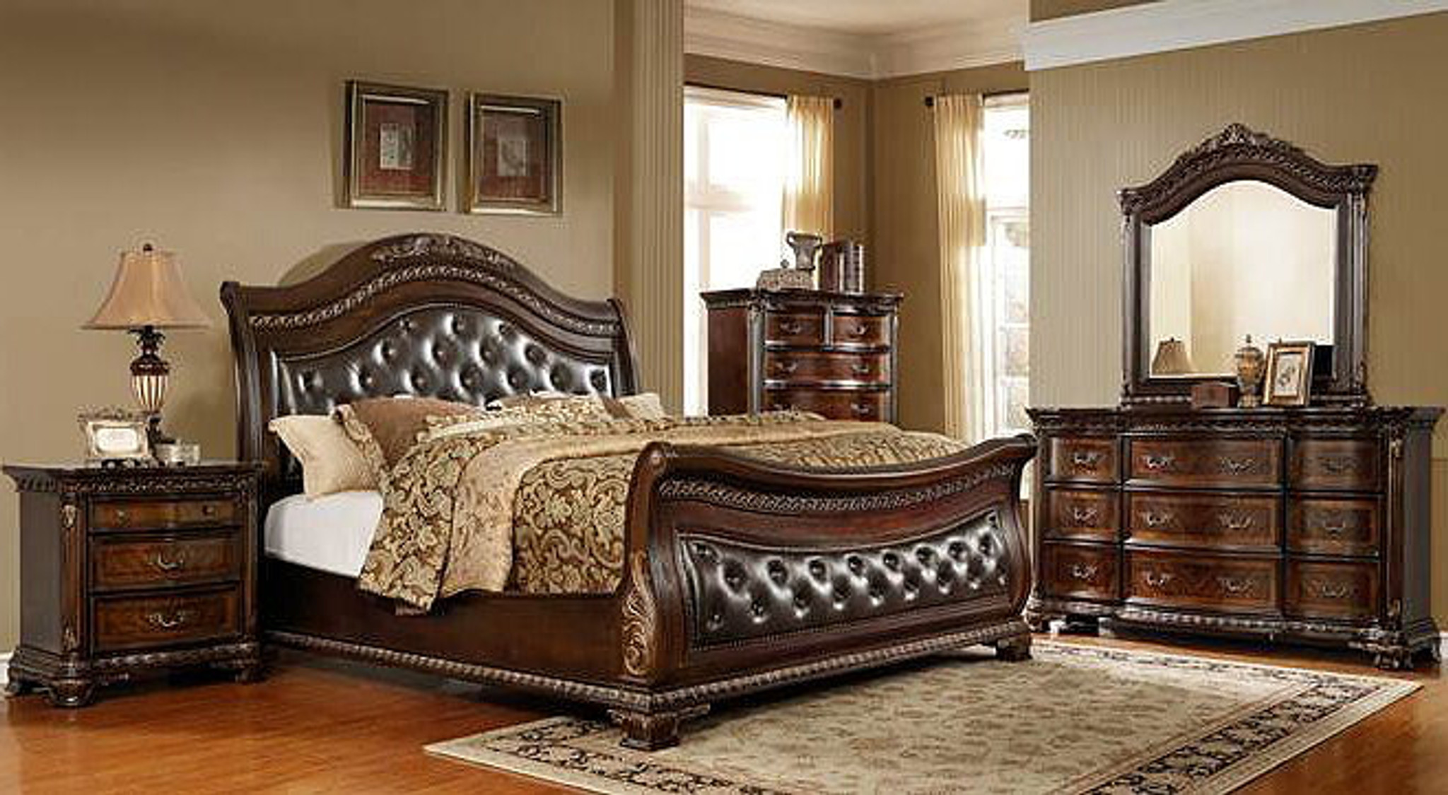 B1250 KING ARTHUR BEDROOM COLLECTION by 