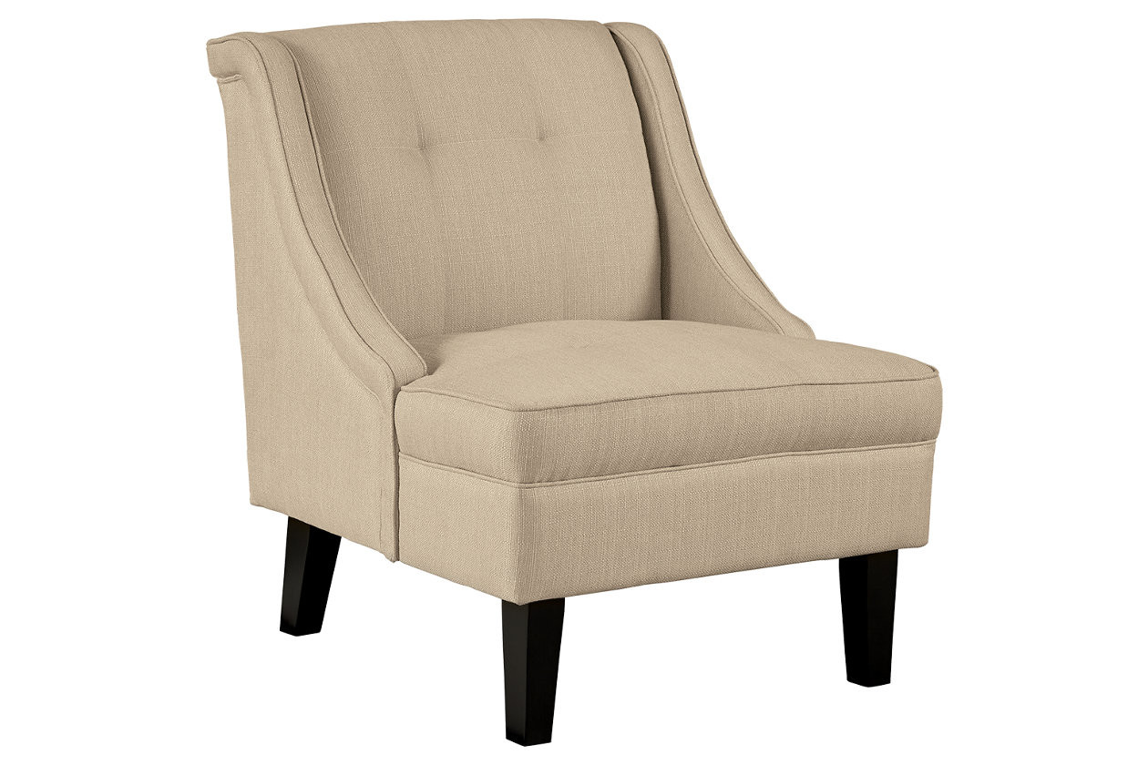 36230 60 Clarinda Accent Chair Cream Collection By Ashley Furniture