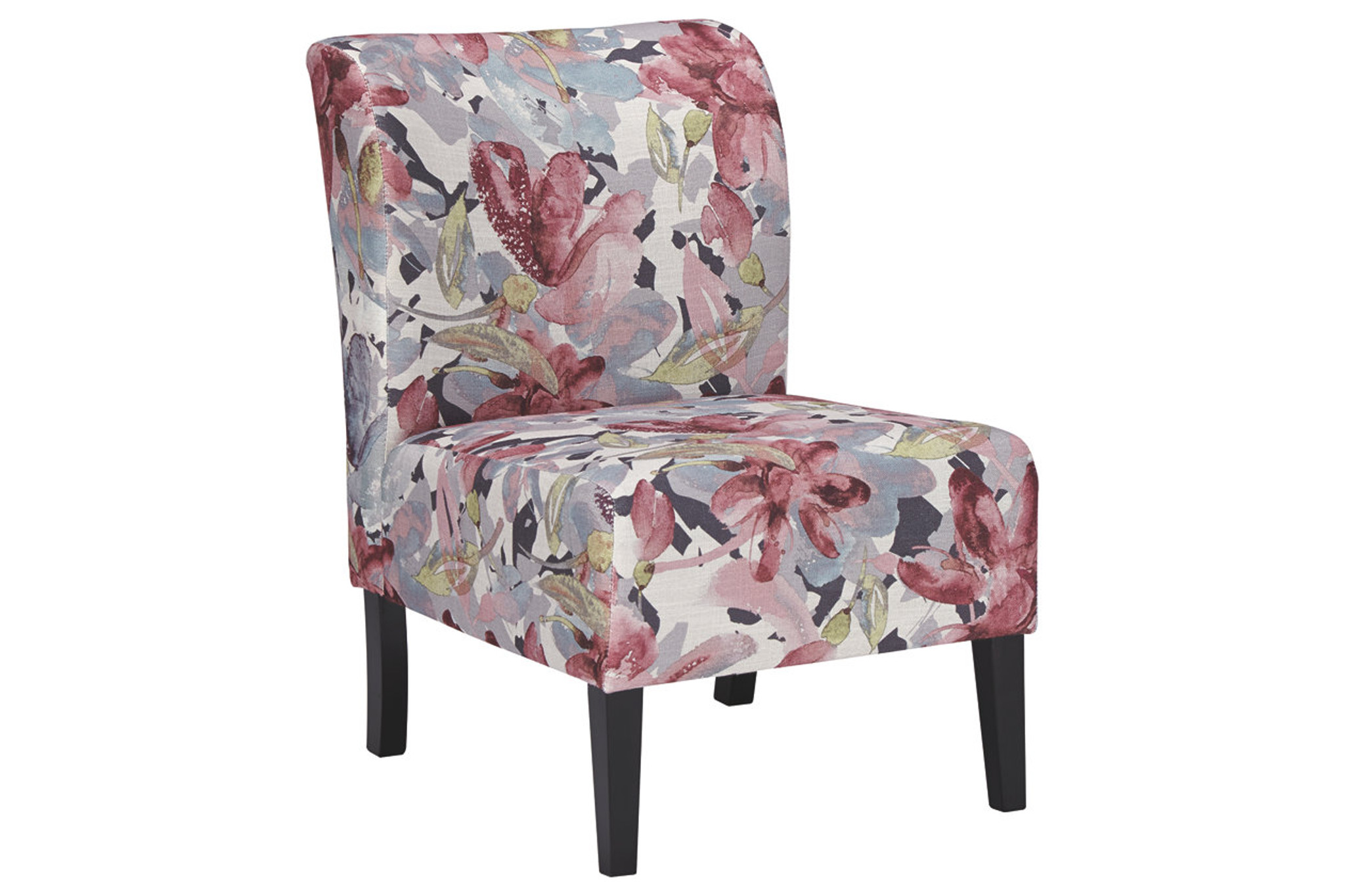 ashley furniture floral chair