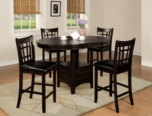 HARTWELL COUNTER HEIGHT TABLE 5 PCS DINING ROOM SET