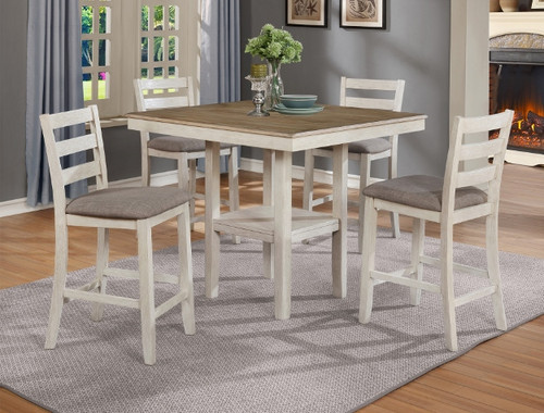 TAHOE COUNTER HEIGHT TABLE 5 PCS DINING ROOM SET