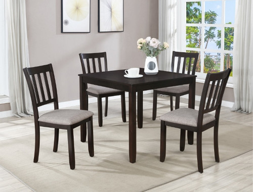 BOONE COUNTER HEIGHT DINING TABLE TOP 5 PCS SET 