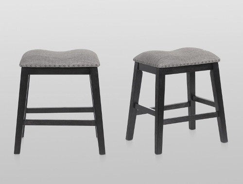 MASKEY COUNTER HT STOOL CHARCOAL