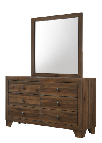 MILLIE DRESSER IN BROWN CHERRY 