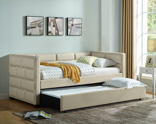 FLANNERY COLLECTION DAYBED IVORY 