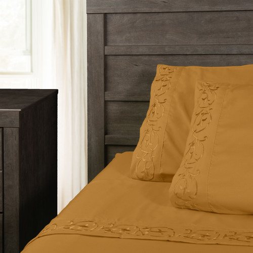 Antonella 6-Piece BEI Microfiber Sheet Set