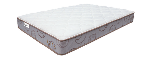 Arya Collection Blue Color Velvet Upholsterd Bed and Mattress