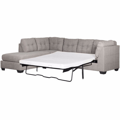 Maier Charcoal 2 Piece Sleeper Sectional with LAF Chaise (ASH-45220S3)