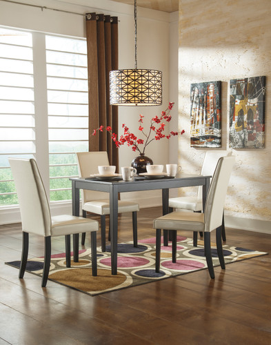 Kimonte 5 Pc. - Rectangular Dining Room Table Set