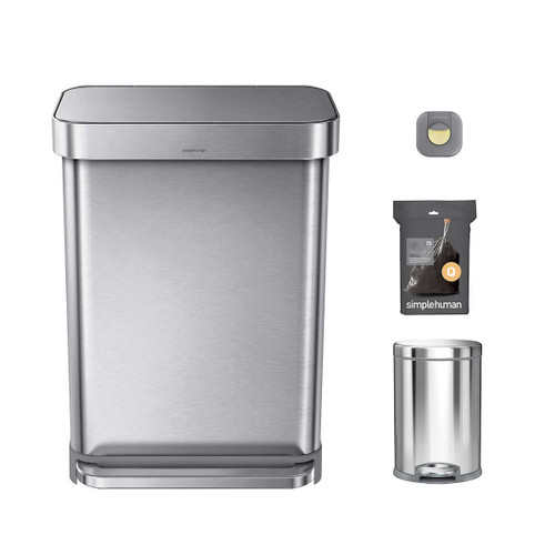 SIMPLHUMAN 55L+4.5L STEP