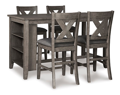  5PC Caitbrook Counter Height Dining Table