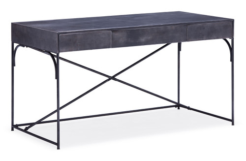 98254 Potrero Hill Desk Distressed Black 816226026775 Tables Modern Distressed Black Desk by  Zuo Modern Kassa Mall Houston, Texas Best Design Furniture Store Serving Houston, The Woodlands, Katy, Sugar Land, Humble, Spring Branch and Conroe