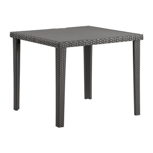 701356 Cavendish Dining Square Table Espresso 811938019541 Wicker Modern Espresso Dining Square Table by  Zuo Modern Kassa Mall Houston, Texas Best Design Furniture Store Serving Houston, The Woodlands, Katy, Sugar Land, Humble, Spring Branch and Conroe