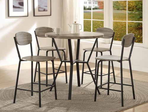 BLAKE 5-PK ROUND COUNTER HEIGHT DINETTE
