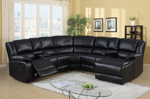 SORRENTO SECTIONAL BLACK 5PCS SET-Sorrento-Black