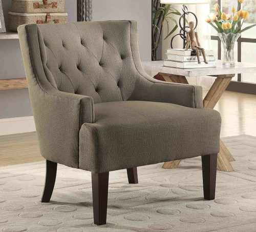 DULCE ACCENT CHAIR GREY-1233GY