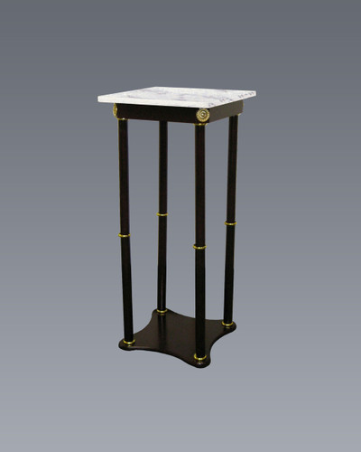 SQUARE WHITE MARBLE STAND-2033WH