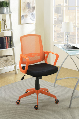 OFFICE CHAIR ORANGE-F1633