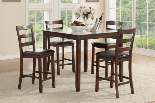 5PCS COUNTER HEIGHT TABLE SET-F2546