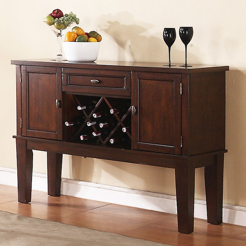 WALNUT FINISHED SERVER-F6081