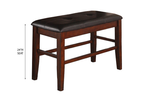 BLACK SEAT HIGH BENCH-F1298