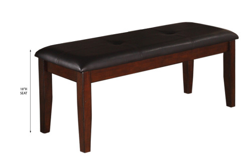 BLACK SEAT BENCH-F1284