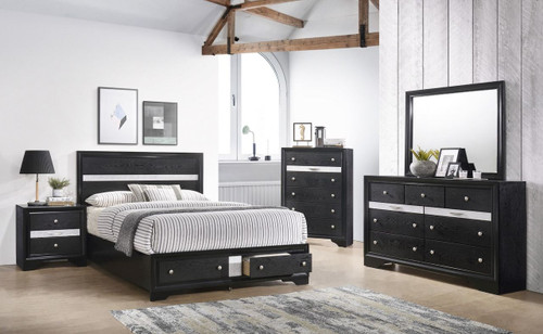 6 PCS RAGATA PLATFORM BEDROOM SET-B4670-Set
