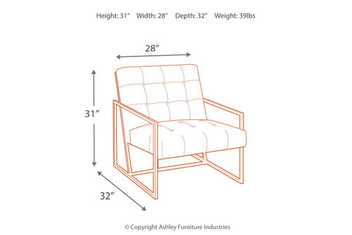 SEAFRONT ACCENT CHAIR-A3000027