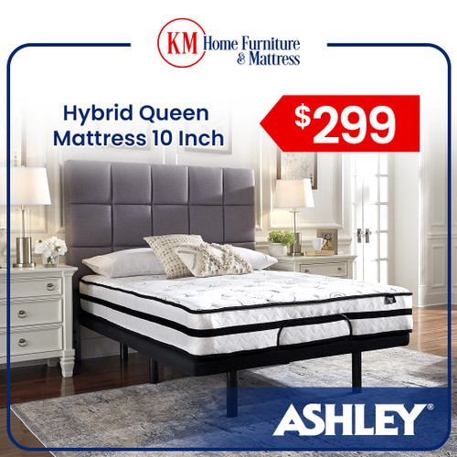 10 INCH HYBRID MATTRESS COMFORT LEVEL - MEDIUM
