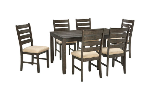 Rockane 7 Pcs Dining Table Set