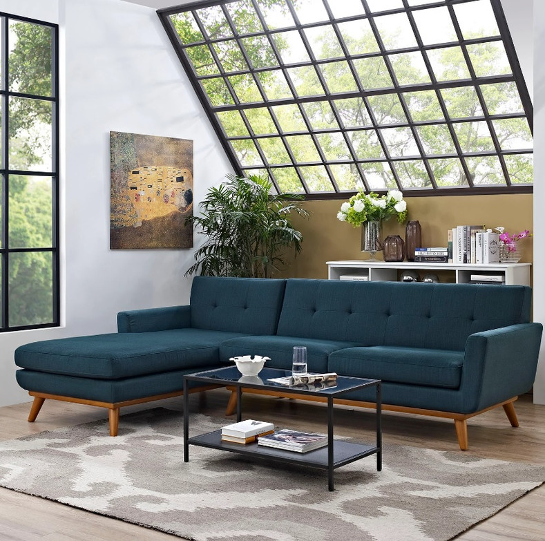 How can I create a Mid-century Modern Style atmosphere in my home?