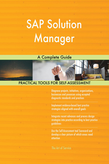 SAP Solution Manager A Complete Guide