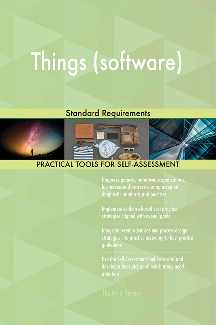 Things (software) Standard Requirements