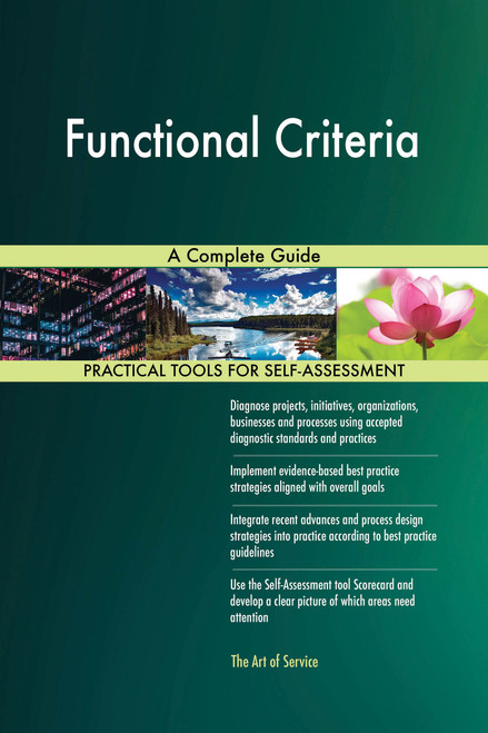 Functional Criteria A Complete Guide