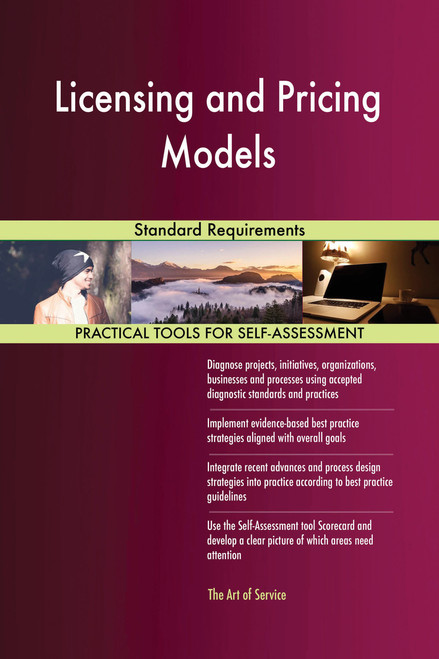 Licensing and Pricing Models Standard Requirements