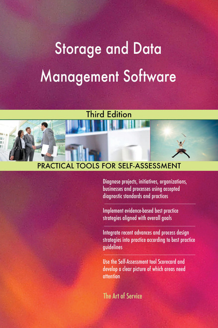 Storage and Data Management Software Third Edition