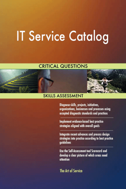 IT Service Catalog Toolkit