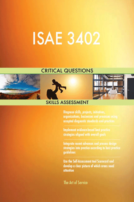 ISAE 3402 Toolkit