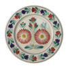 Round Plate - Fleuri - Quimper