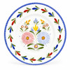 Quimper Round Plate - Fleuri Royal